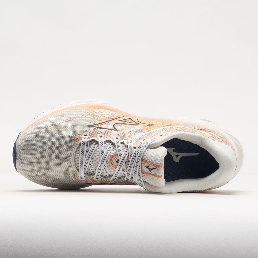 Mizuno Wave Rider 27 Mesh Women's  Snow White/Nightshadow Blue