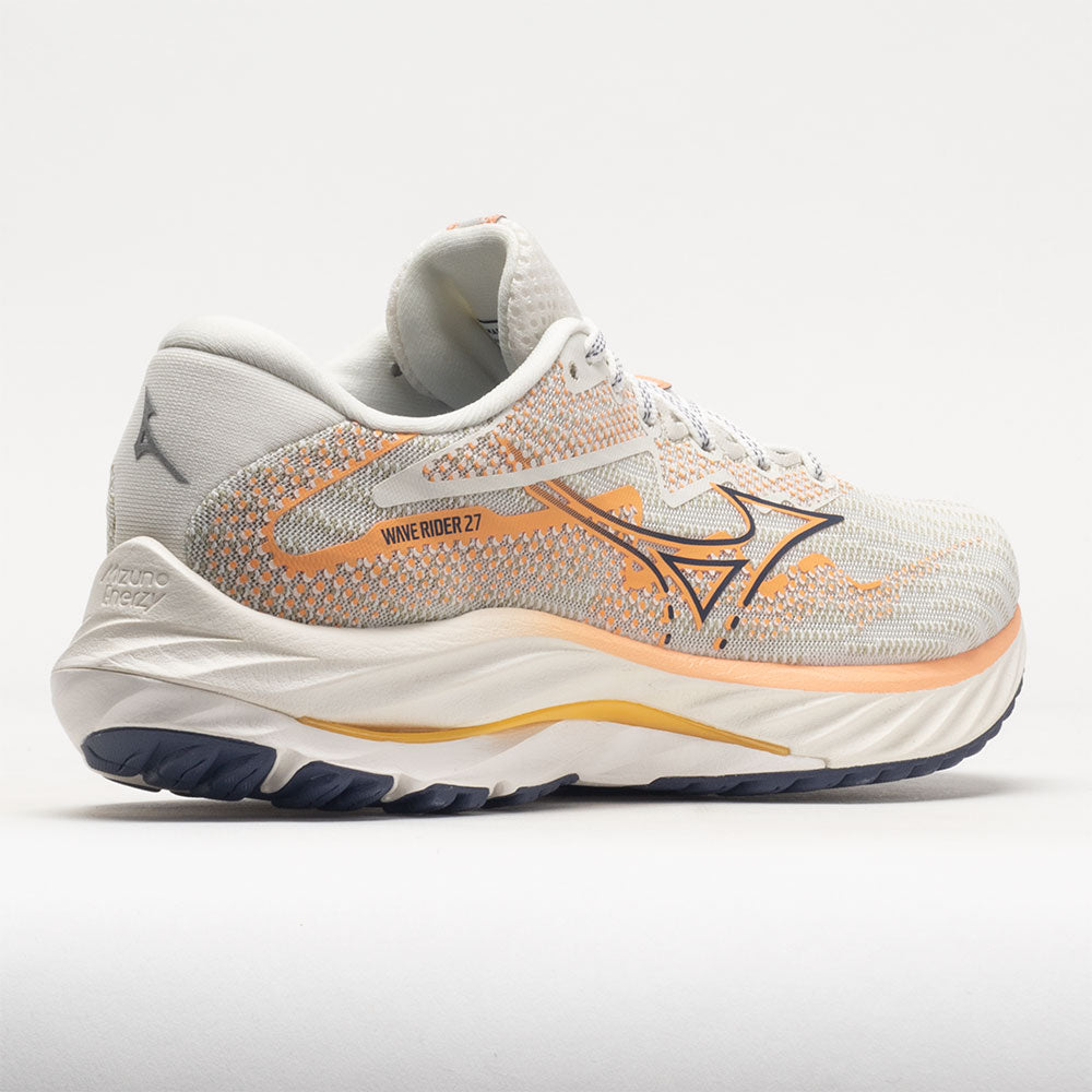 Mizuno Wave Rider 27 Mesh Women's  Snow White/Nightshadow Blue