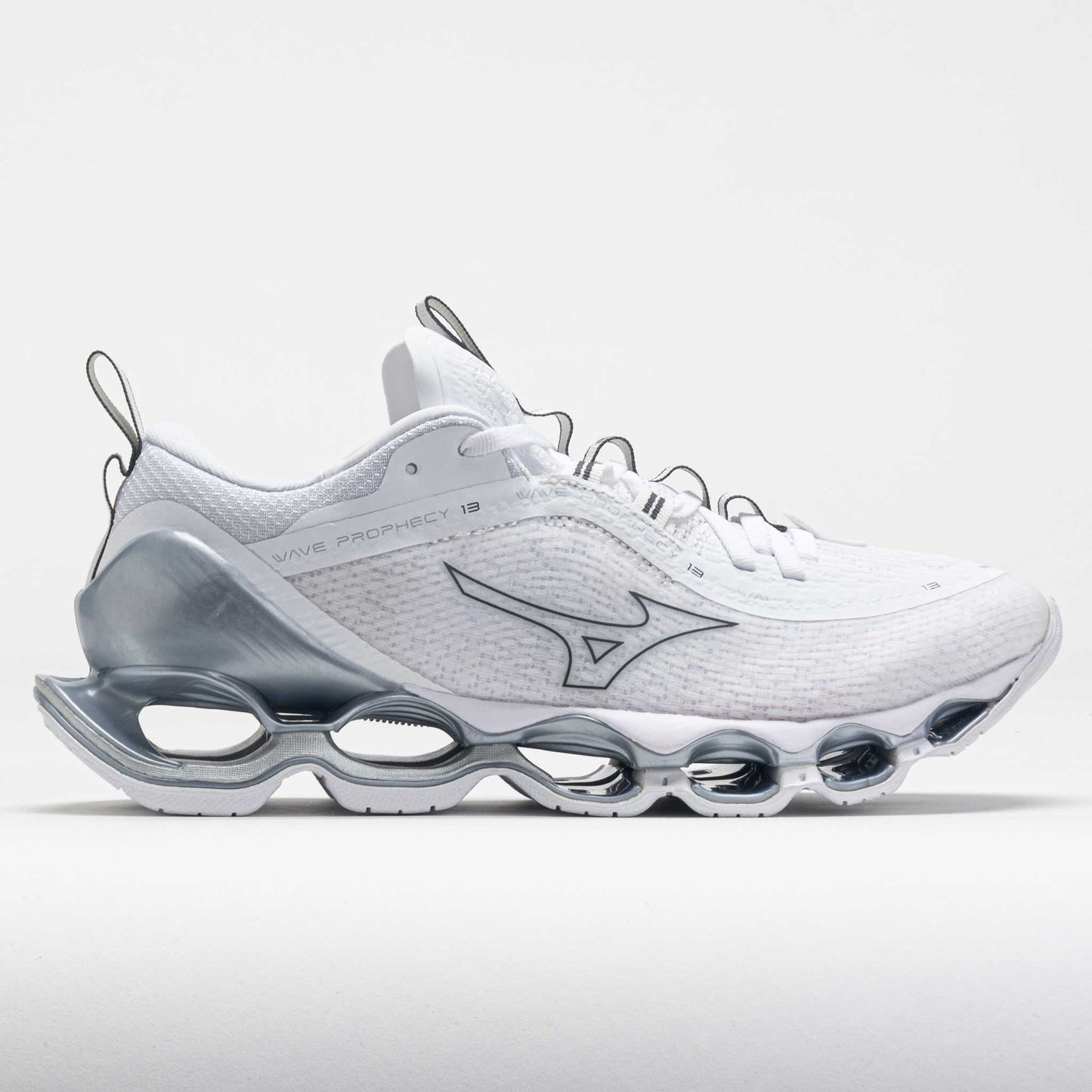 Mizuno Wave Prophecy 13 Women's  White/Metallic Grey