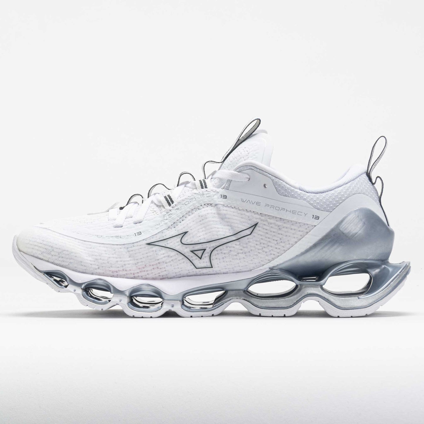 Mizuno Wave Prophecy 13 Women's  White/Metallic Grey