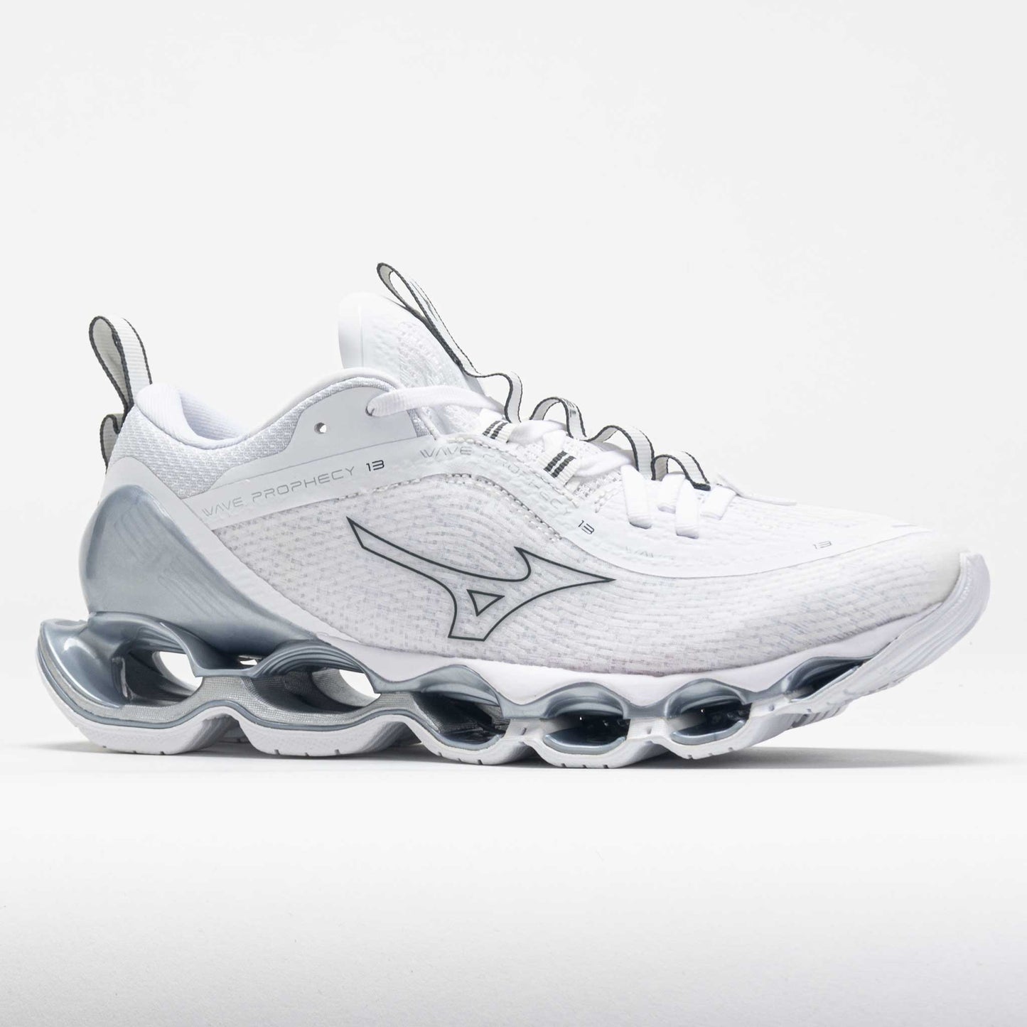 Mizuno Wave Prophecy 13 Women's  White/Metallic Grey