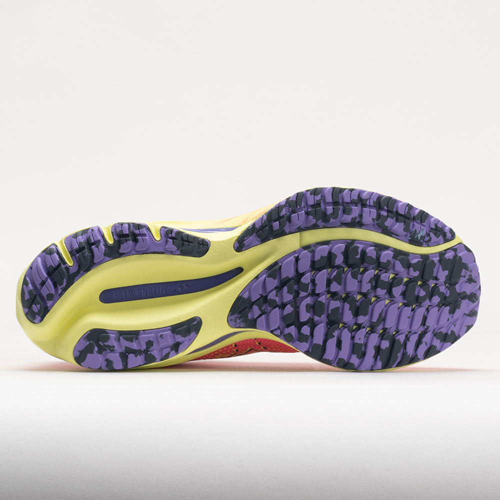 Mizuno Wave Rider 27 Mesh Women's  High-Vis Pink/Ombre Blue